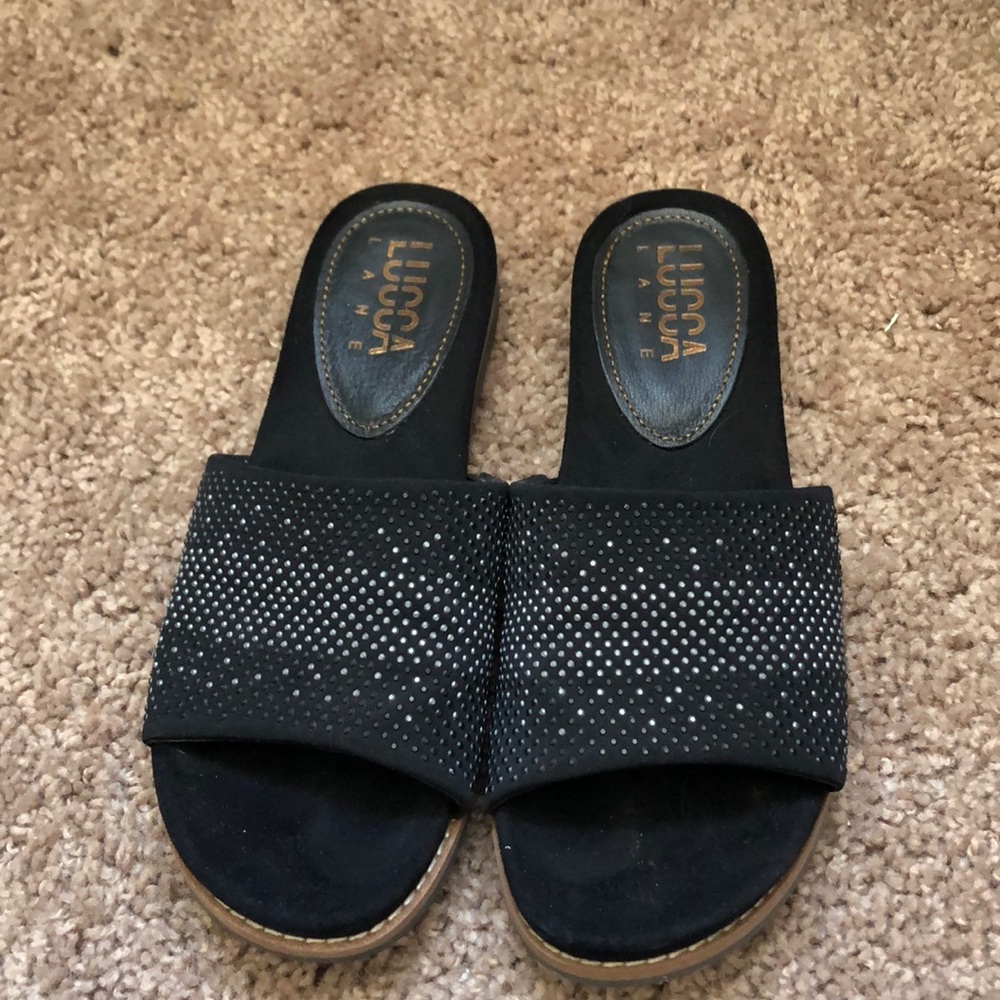 Slip in sandals